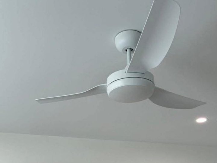 Modern ceiling-fan install — Geelong